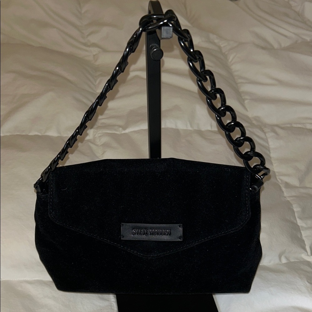 Steve Madden Black Shoulder Bag